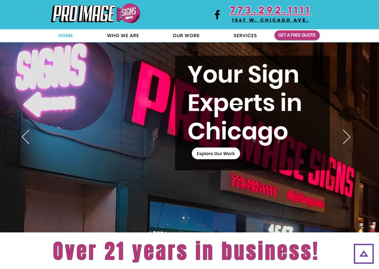 PROIMAGE SIGNS CHICAGO